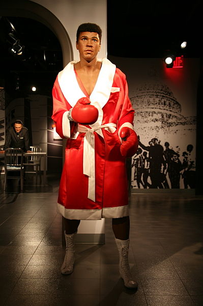 Wachsfigur von Muhammad Ali