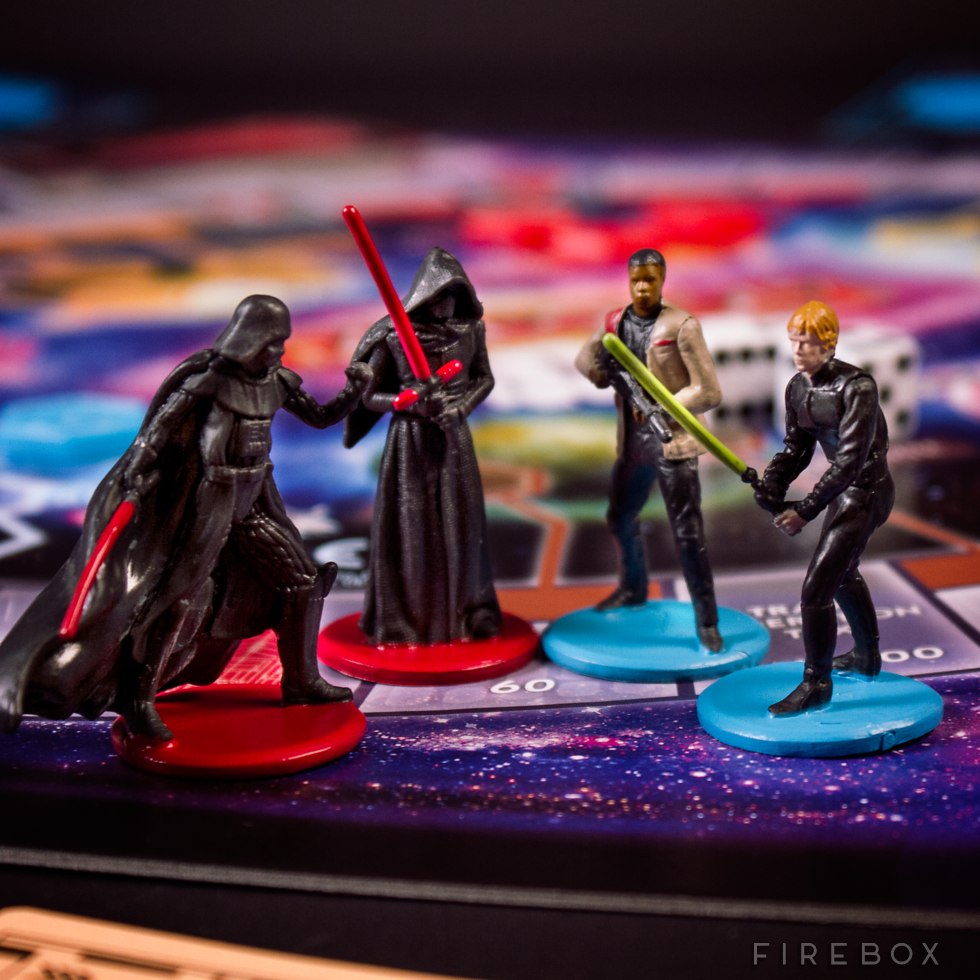 Star Wars Monopoly Figuren - Das Erwachen der Macht Edition