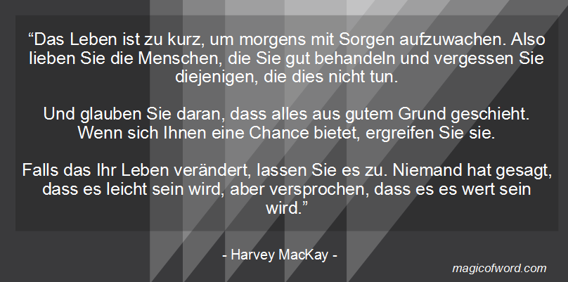 Zitat von Harvey MacKay