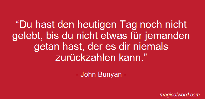 Zitat von John Bunyan
