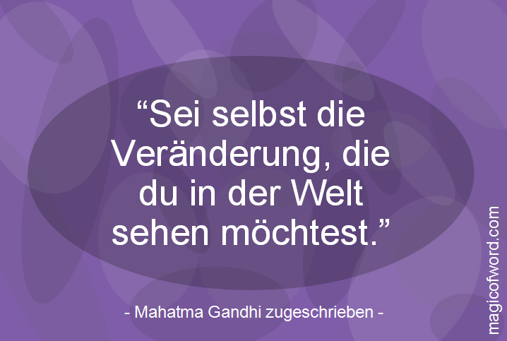 Zitat von Mahatma Gandhi
