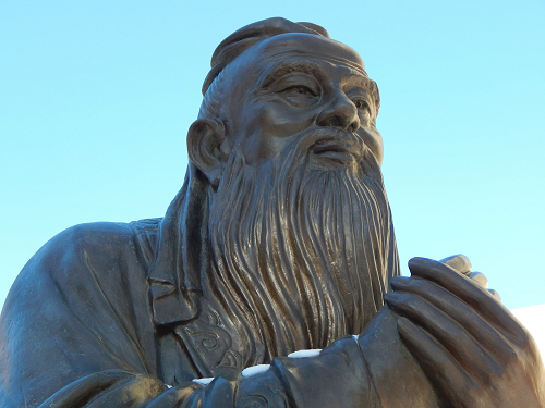 Der chinesische Philosoph und Lehrmeister Konfuzius