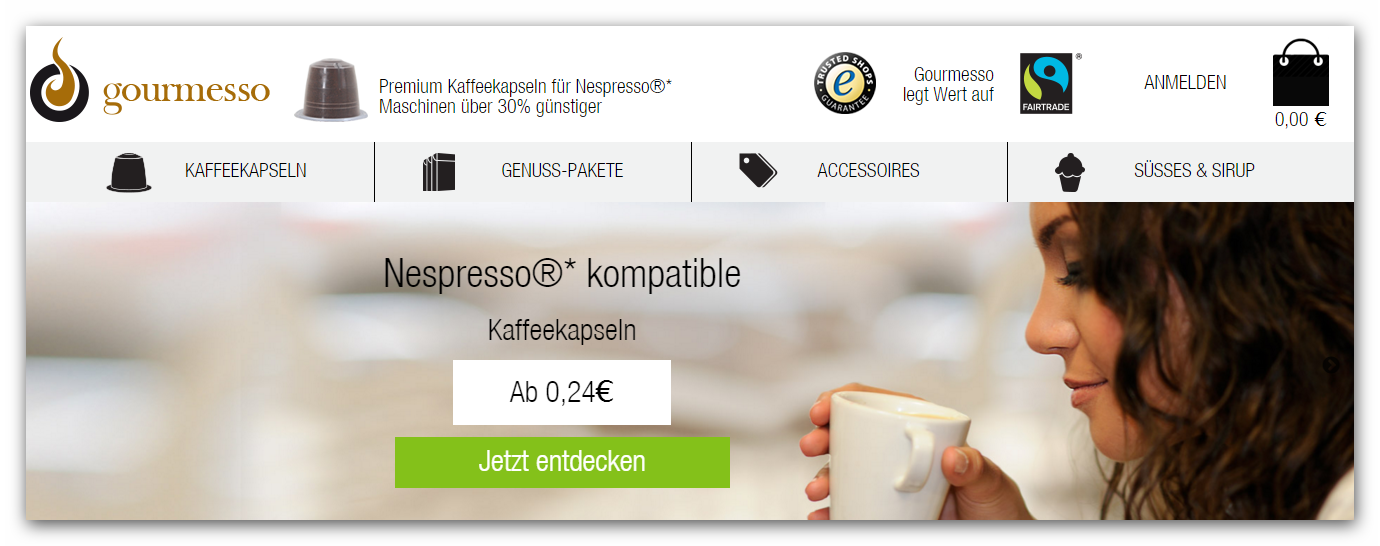 Gourmesso Homepage Gourmesso Homepage