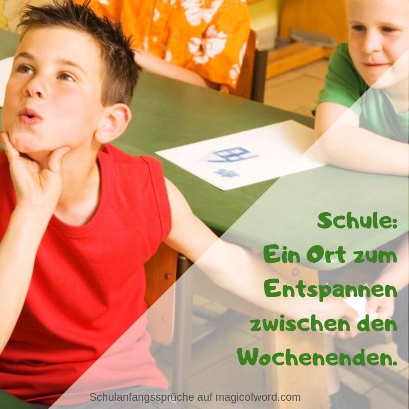 Schulanfangsspruche Die Besten Spruche Zur Einschulung Magicofword 2 0