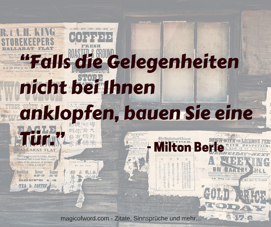 Zitat von Milton Berle