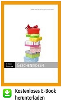 Kostenloses Ebook zum Thema Geschenkideen